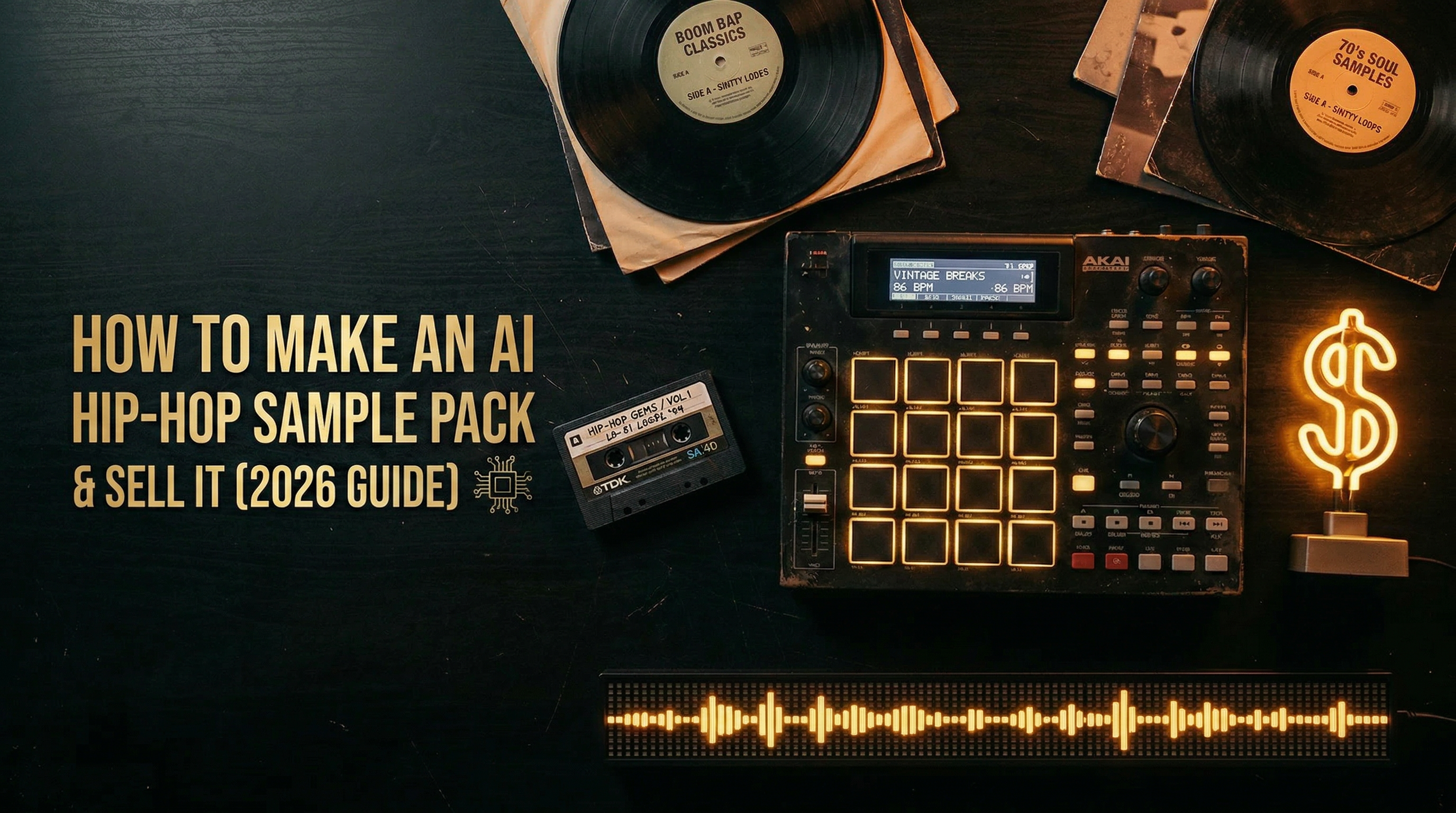 How to Make an AI Hip-Hop Sample Pack and Sell It