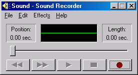 Windows Sound Recorder Online: sndrec32 in Your Browser